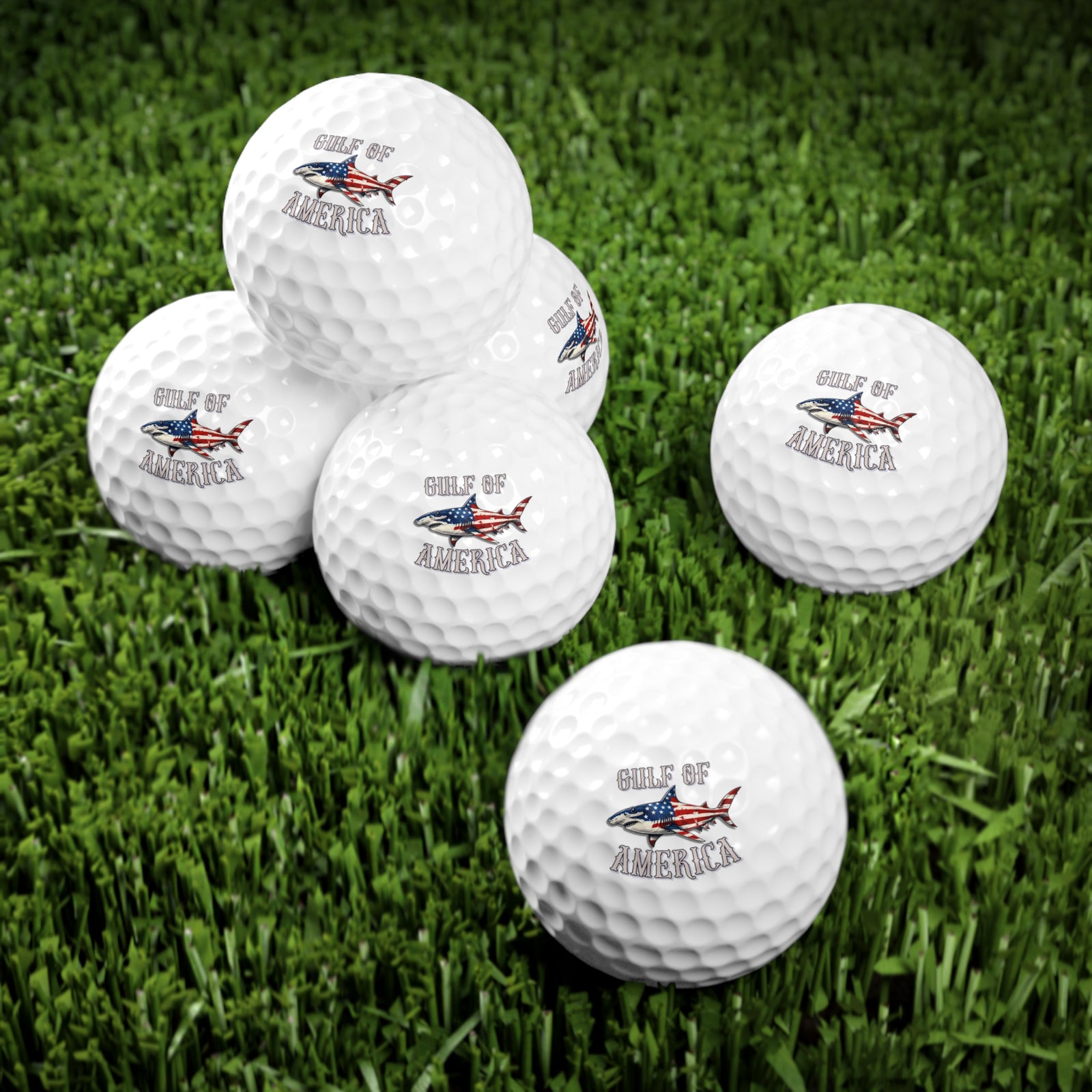 Walton & Johnson: Gulf of America Hammerhead Shark Golf Balls