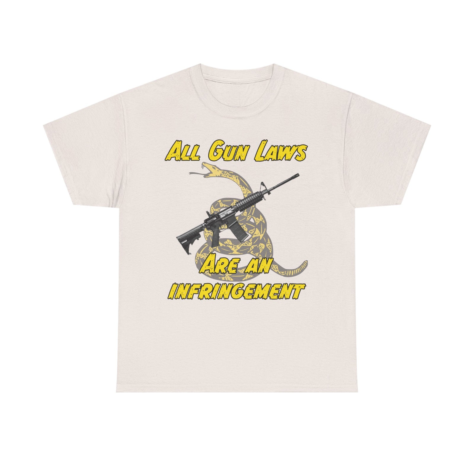 Judge Nap: All Gun Laws Are Infringements AR15 Gadsden T-Shirt