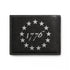 1776 Betsy Ross Stars Leather Wallet