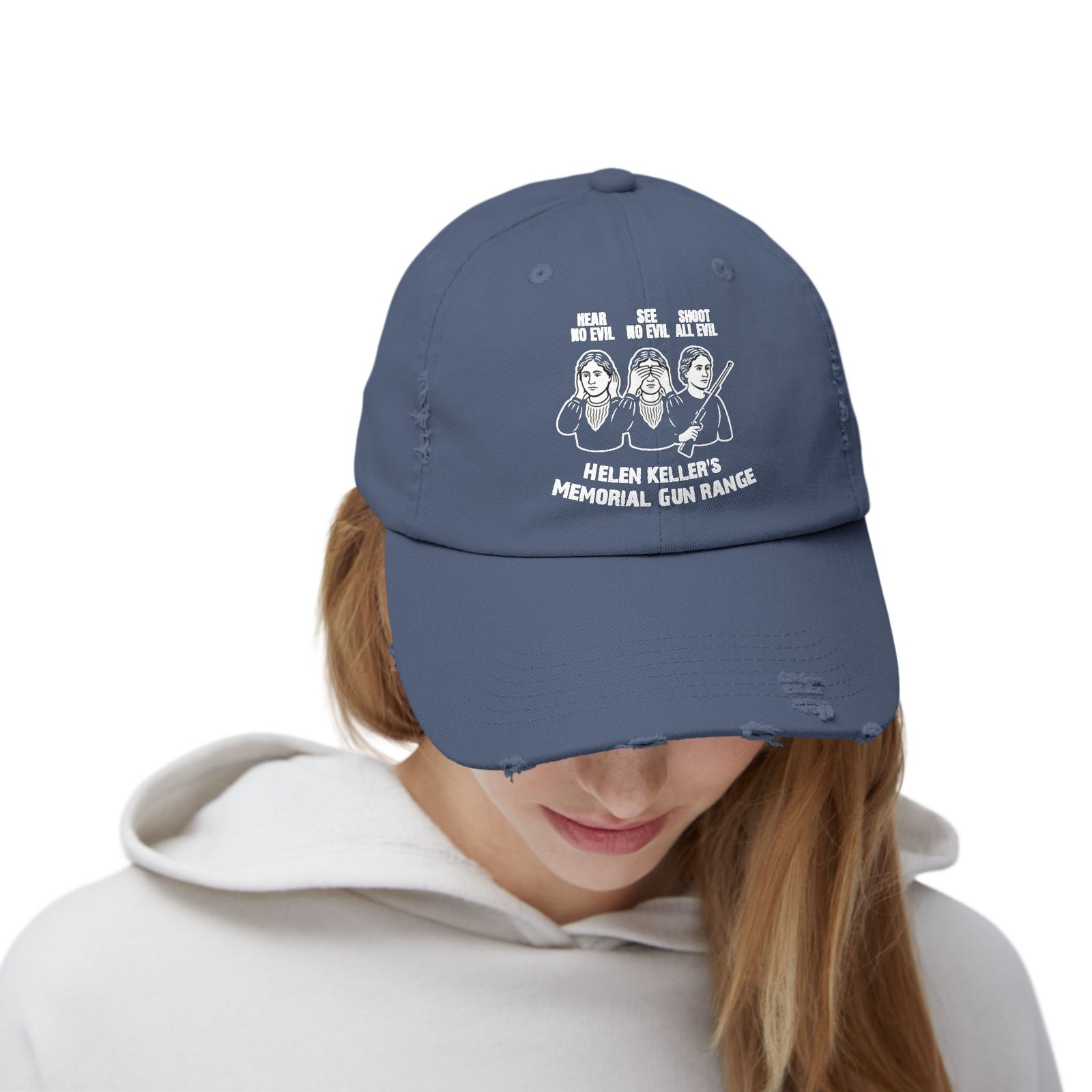 Walton & Johnson: Helen Keller 'Hear No Evil, See No Evil' Hat