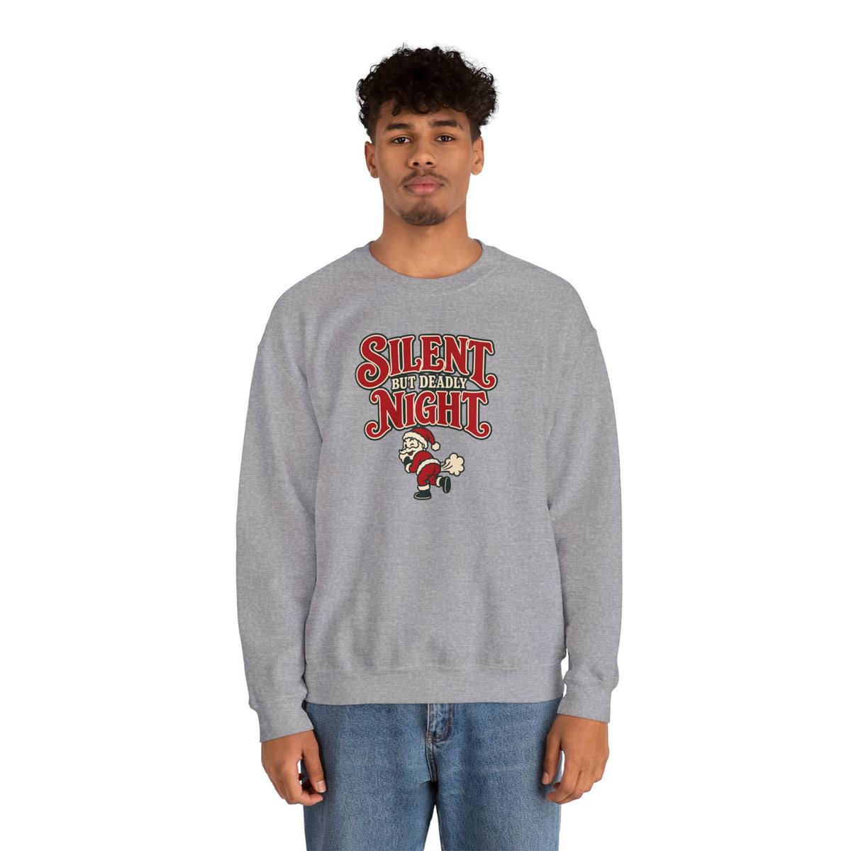 Silent But Deadly Night Sweatshirt - 4LibertyShop.com