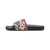 Patriotic Floral Slide Sandals — Women's Removable-Strap Summer Slides