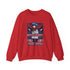 Crewneck Sweatshirt — "Less Government More Video Games" Patriotic Gamer Pullover