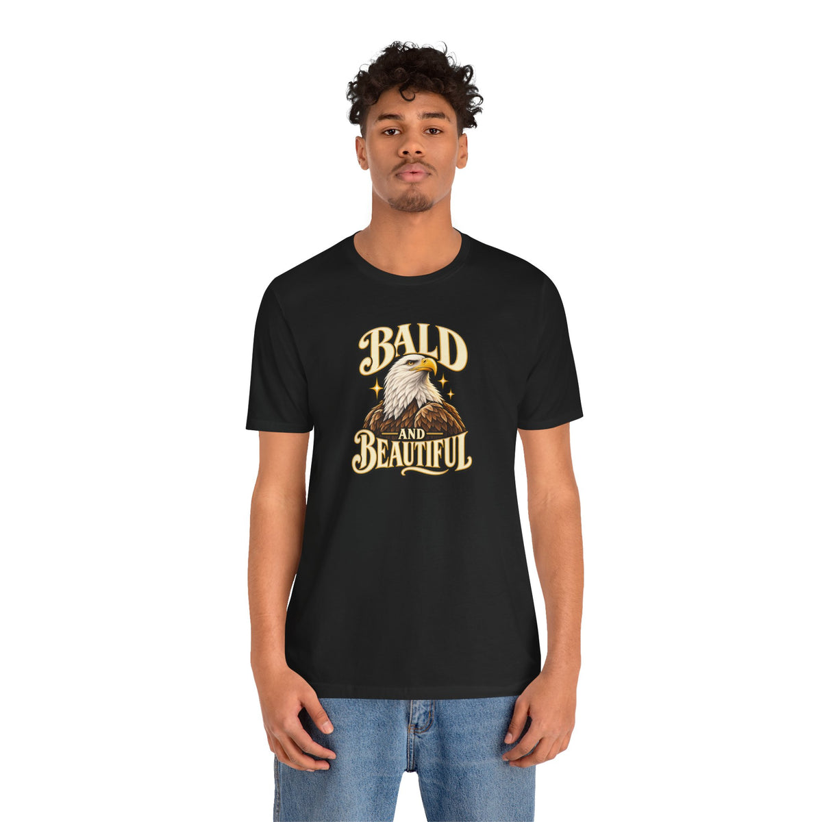 Bald and Beautiful Eagle T-Shirt - 4LibertyShop.com
