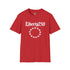 Liberty250 T-Shirt — Vintage Betsy Ross Star Circle Patriotic Tee
