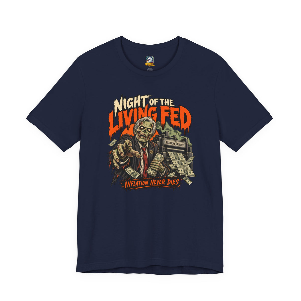 Night of the Living Fed Halloween T-Shirt - 4LibertyShop.com