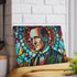 Calvin Coolidge Stained Glass Cutting Board - Premium Patriotic Kitchen Decor