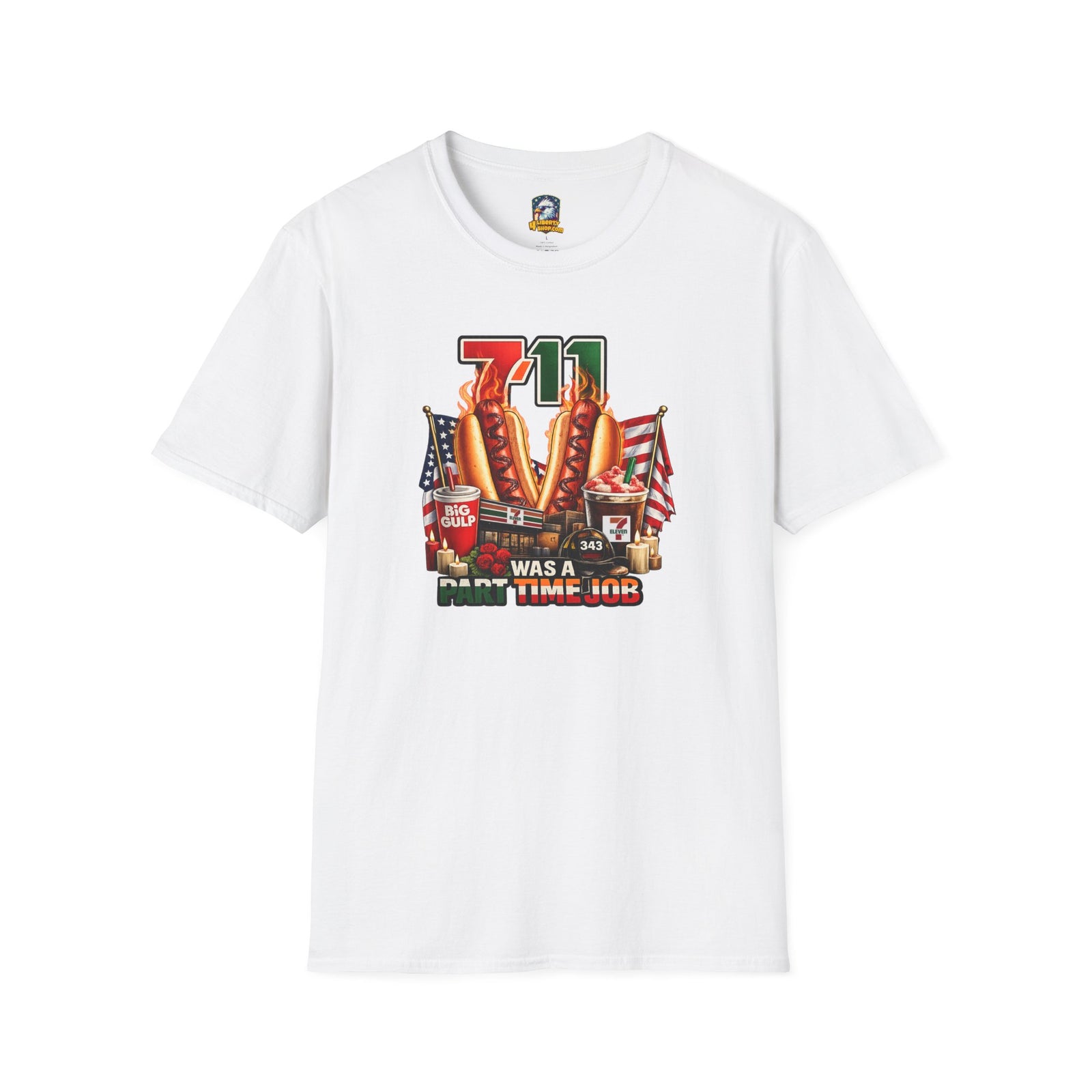 7-11 Was a Part Time Job T-Shirt — Retro Convenience Store Nostalgia Tee