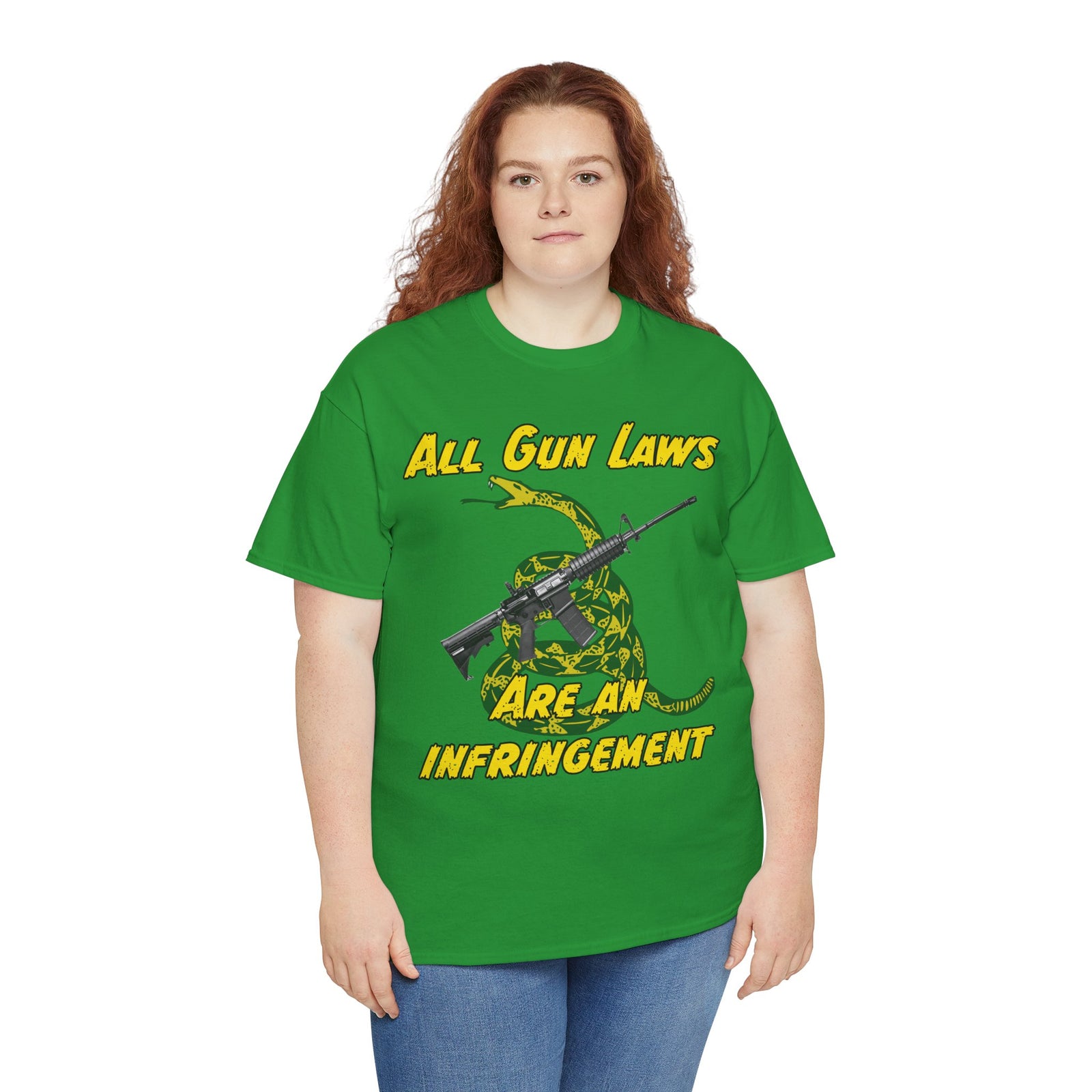 Judge Nap: All Gun Laws Are Infringements AR15 Gadsden T-Shirt