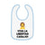 Viva La Libertad Carajo Lion Baby Bib