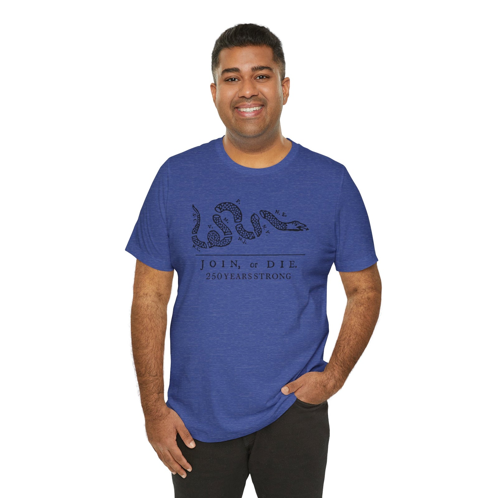 Join or Die Snake: 250 Years Strong T-Shirt