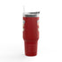 Insulated Travel Mug - "Less Government More Coffee" 40oz Stainless Tumbler