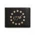 1776 Betsy Ross Stars Leather Wallet