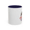 Accent Coffee Mug - "Party Like It's 1776" Patriotic Independence Day Mug