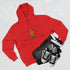 Not My Gumdrop Buttons Don't Tread on GingerBread Man Fleece Hoodie