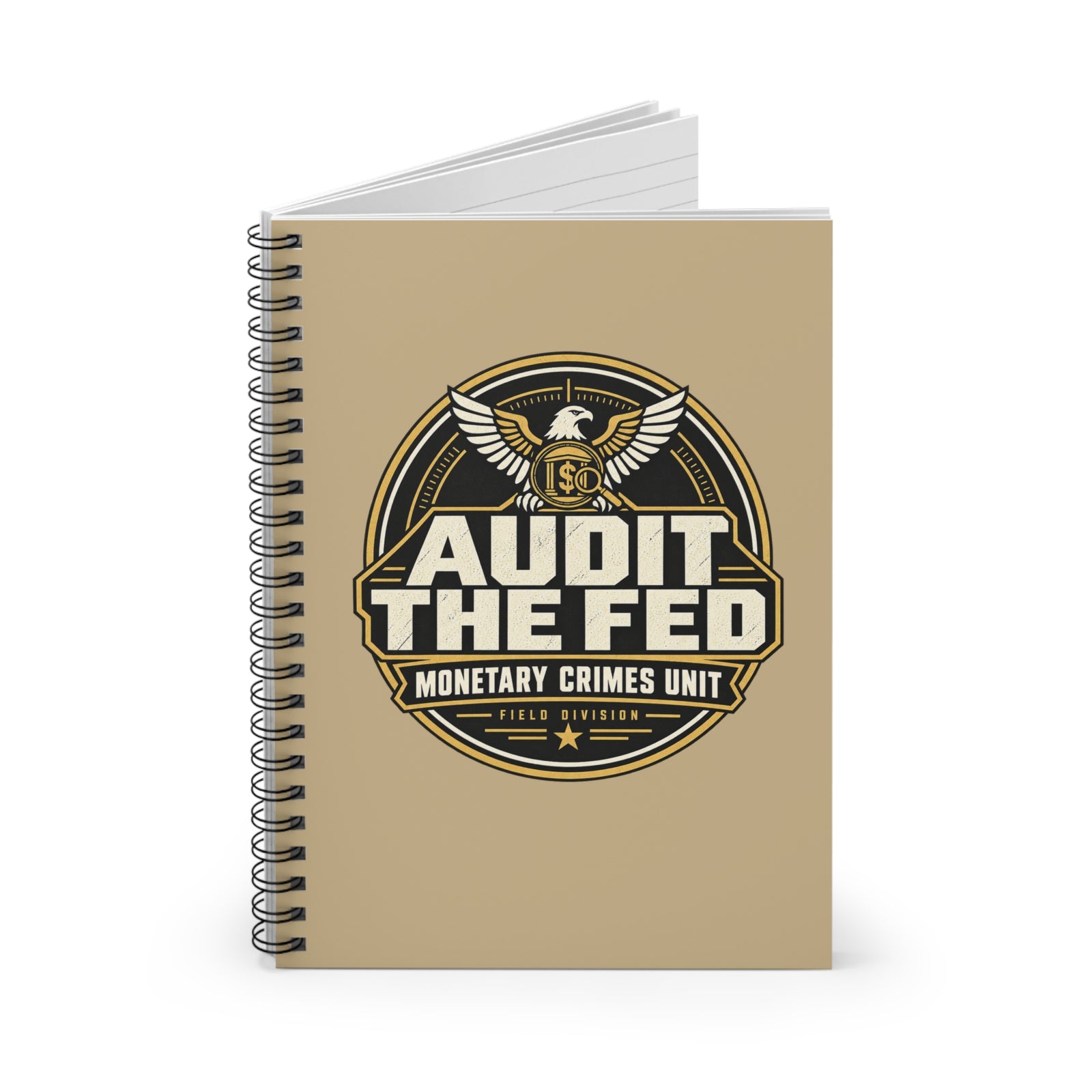 Audit the Fed Spiral Notebook - 4LibertyShop.com