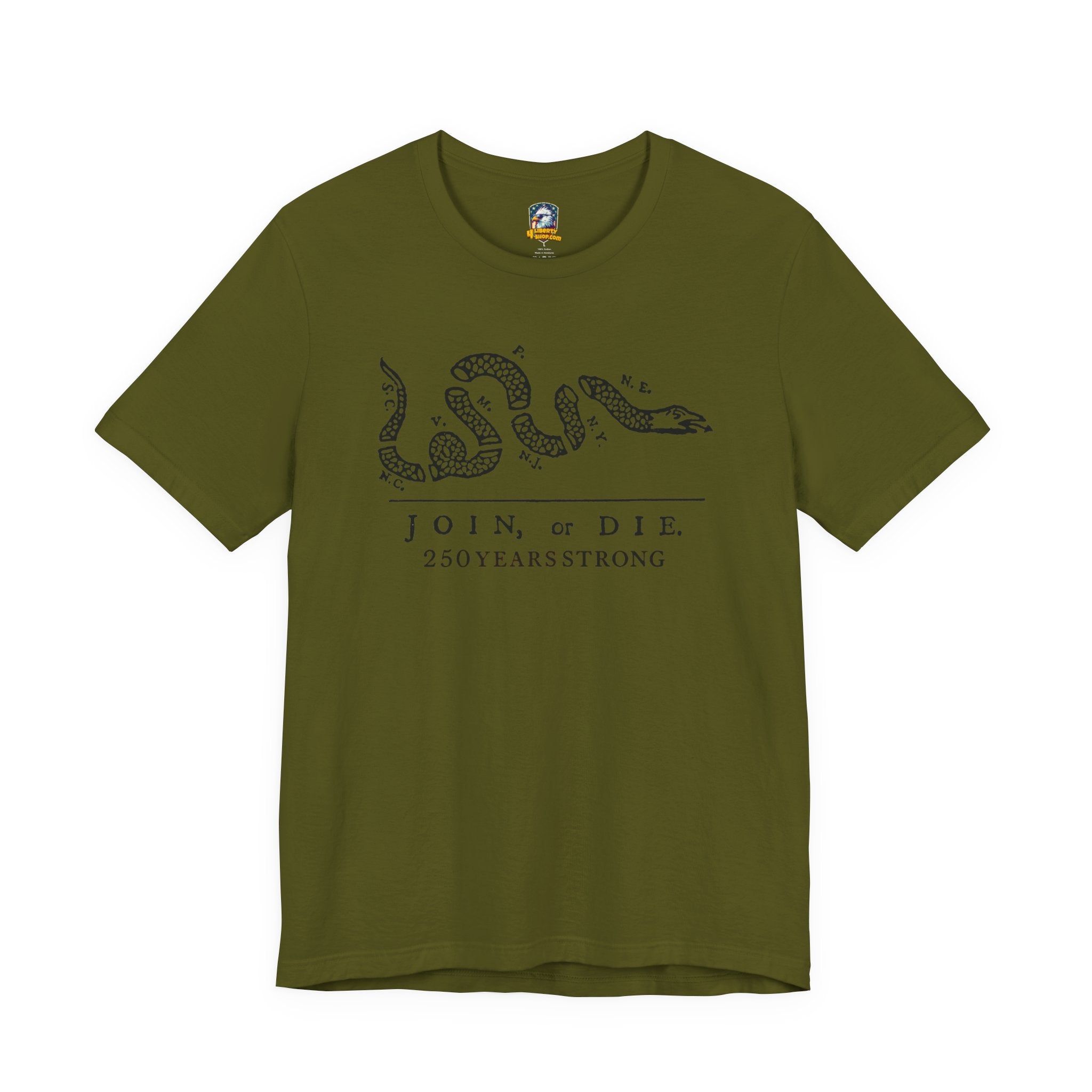 Join or Die Snake: 250 Years Strong T-Shirt