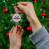 Pewter Snowflake Ornament — America 250 Patriotic Holiday Keepsake