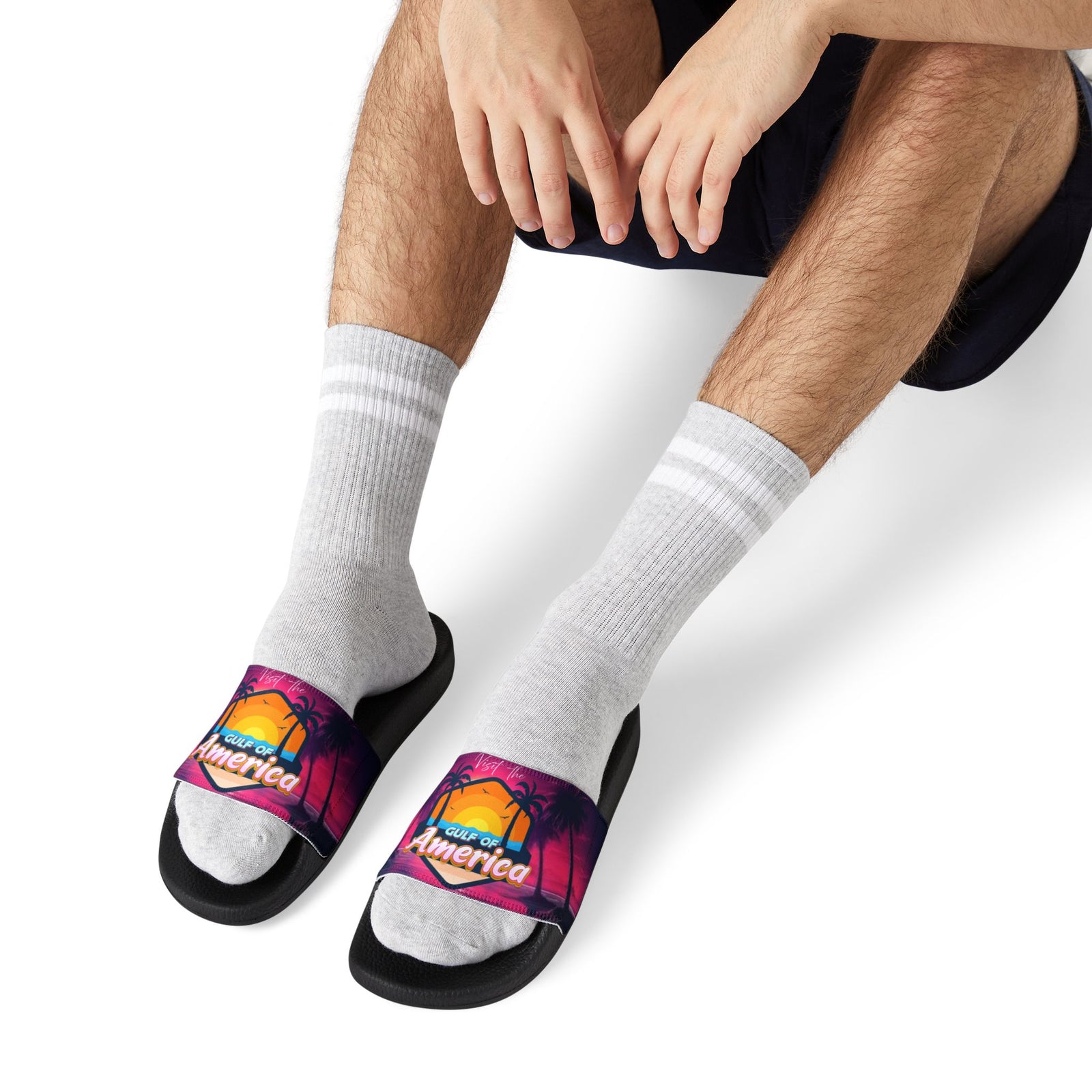 Walton & Johnson: Gulf of America Removable-Strap Sandals