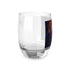 John Adams Stained Glass Whiskey Glass - Founding Fathers Barware
