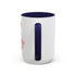 Accent Coffee Mug - "Party Like It's 1776" Patriotic Independence Day Mug