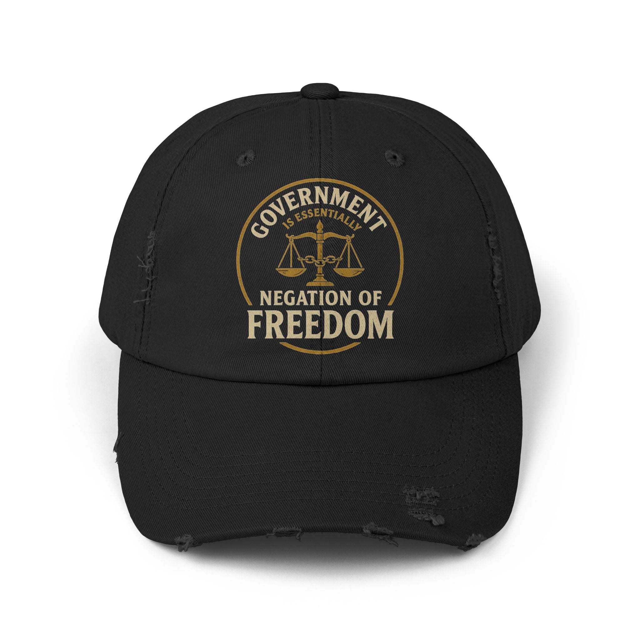 Judge Nap: Negation of Freedom Distressed Hat