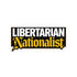 Libertarian Nationalist Sticker — Political Laptop Decal