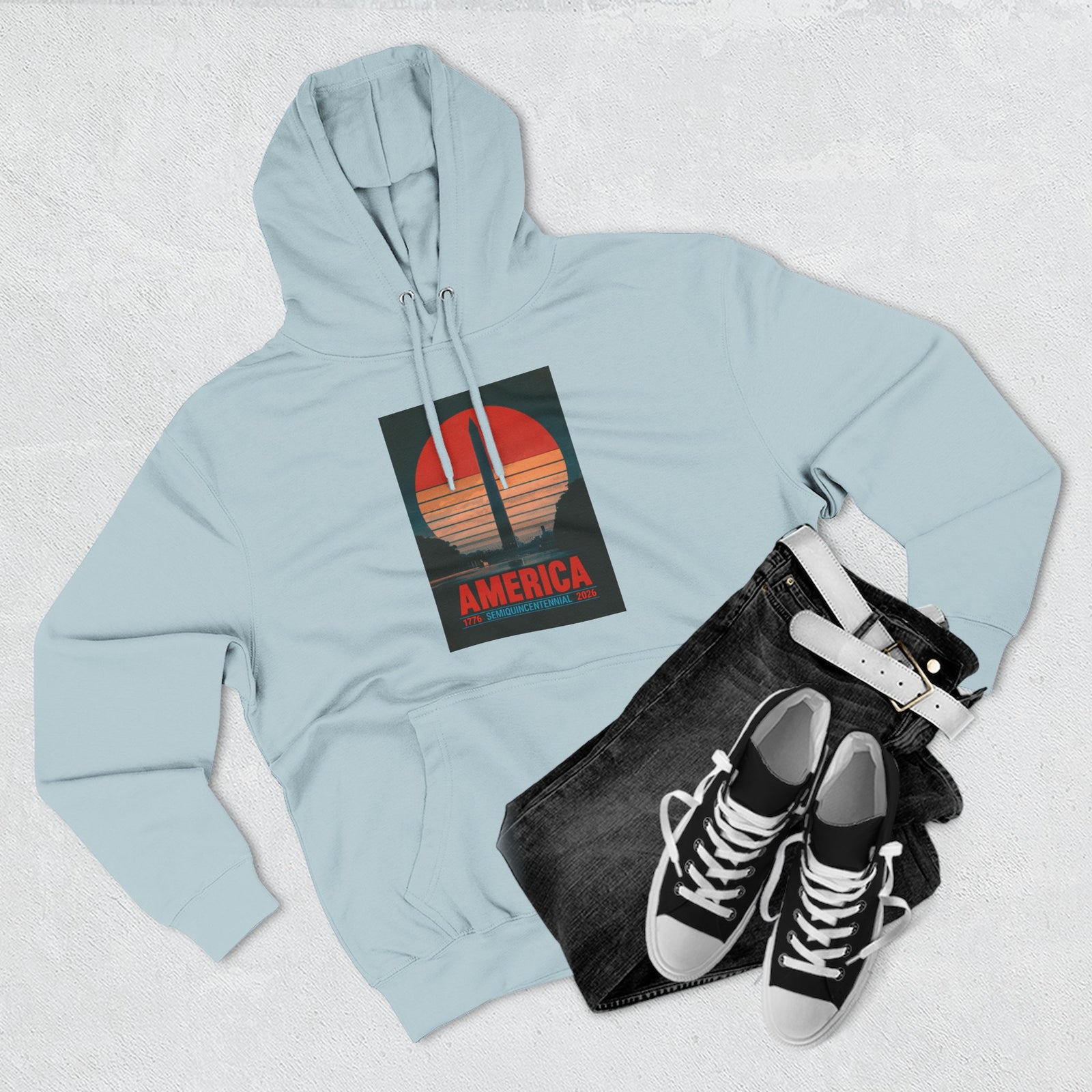 America 1776–2026 Semiquincentennial Hoodie