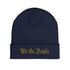 We the People Embroidered Knit Beanie - 4LibertyShop.com
