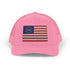 Betsy Ross Flag Snapback Trucker Cap — 250th Anniversary Vintage 13-Star American Flag Hat