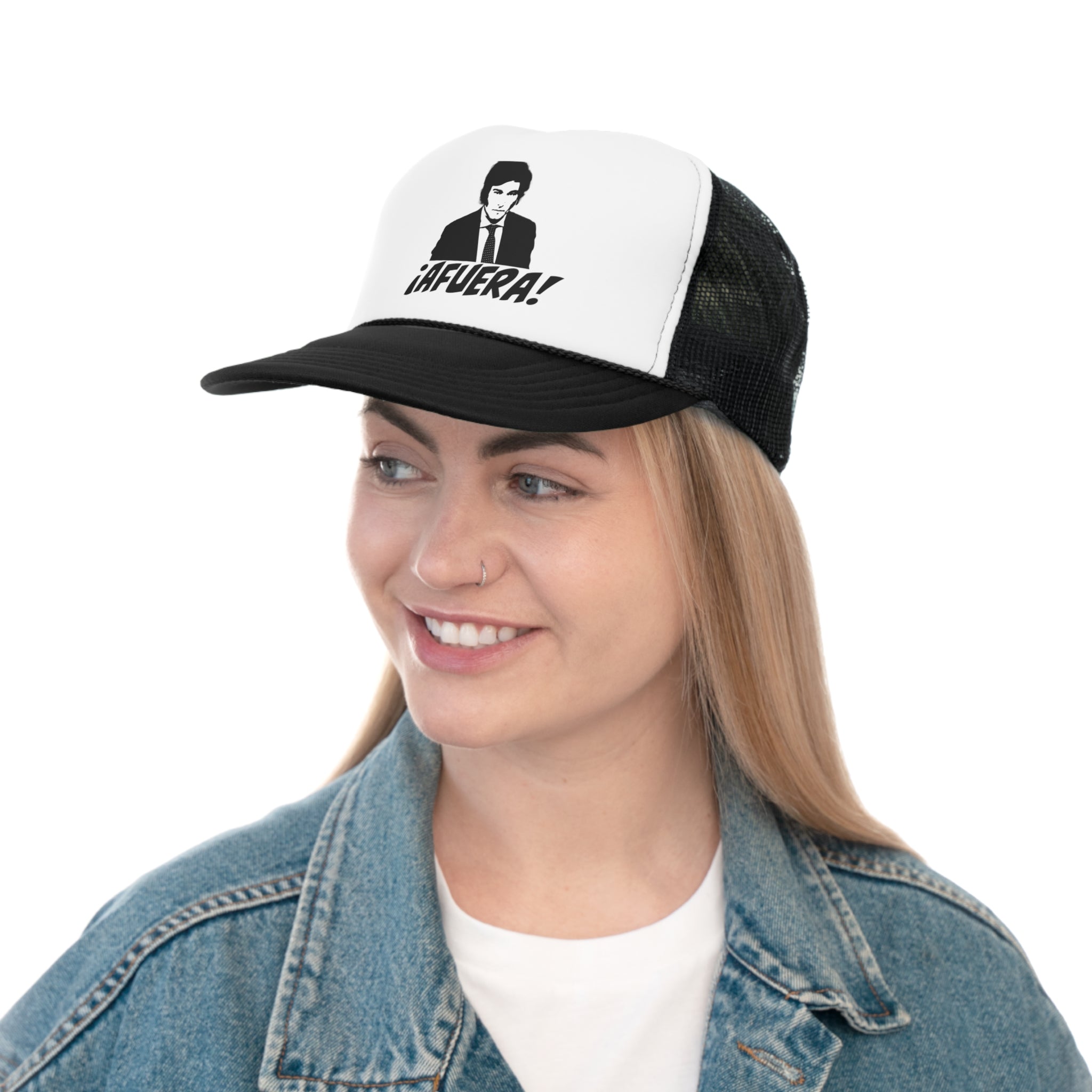 Javier Milei AFUERA Trucker Hat - Liberty Chainsaw President