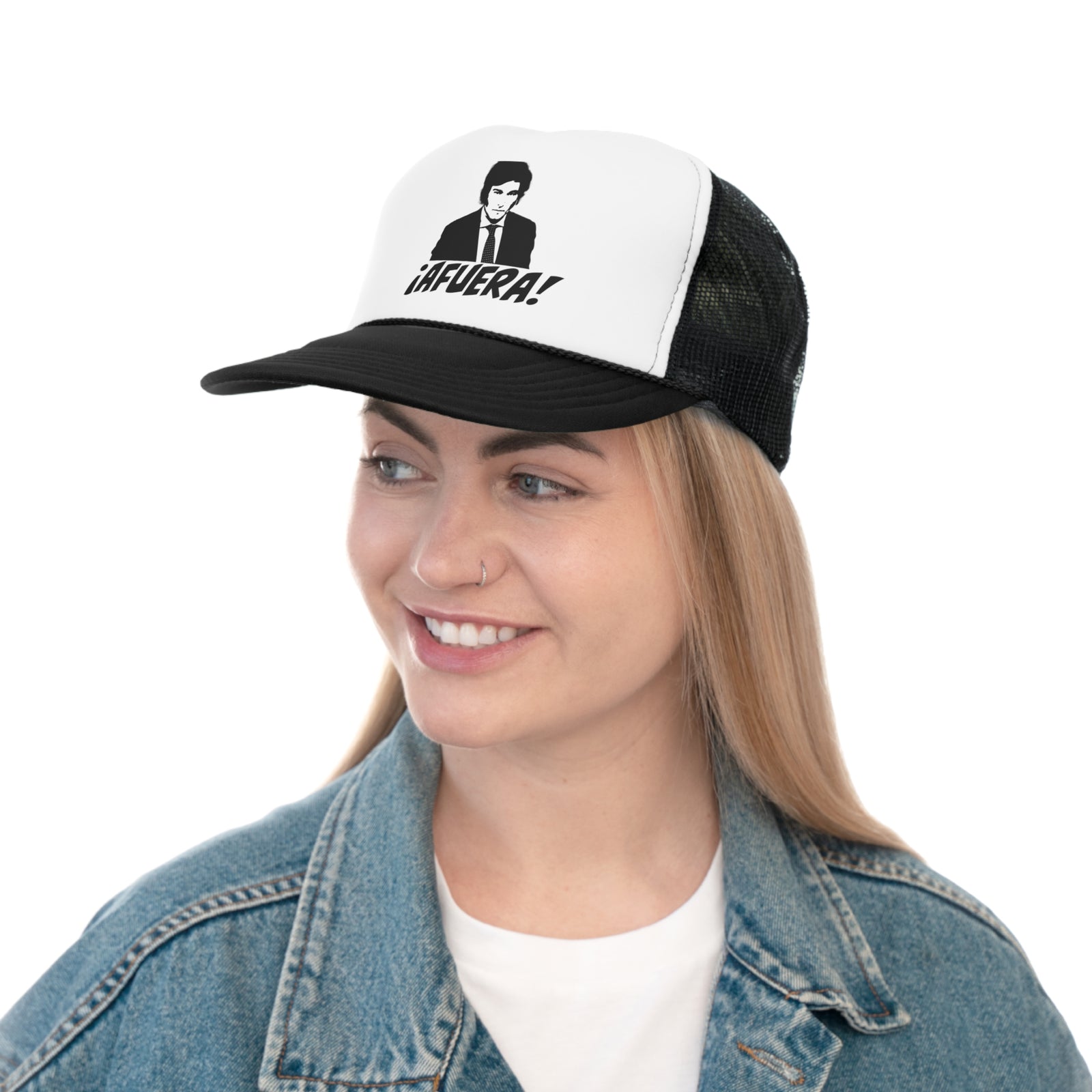 Javier Milei AFUERA Trucker Hat - Liberty Chainsaw President
