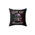 Walton & Johnson: Gulf of America Skull Pillow
