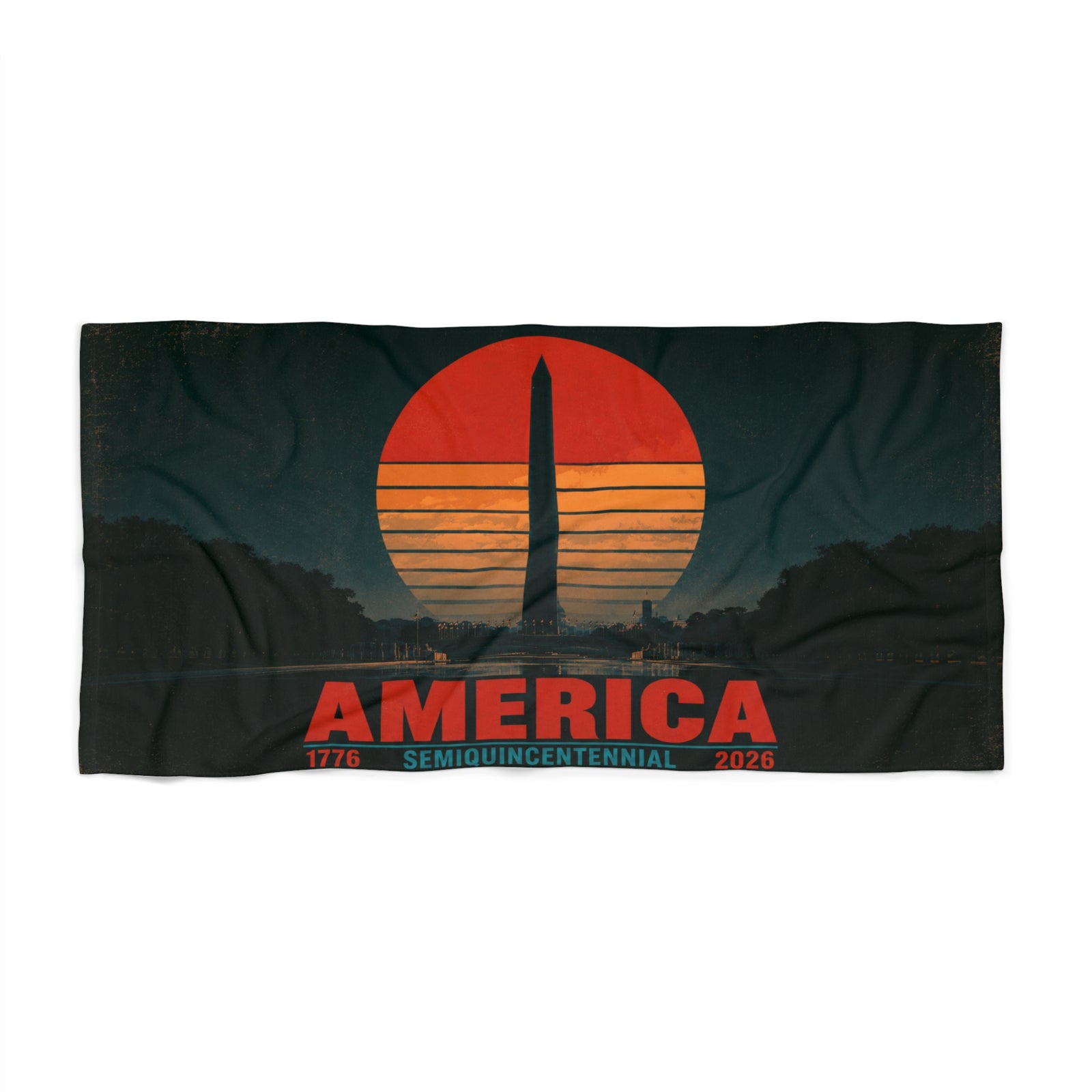 America 1776–2026 Semiquincentennial Beach Towel