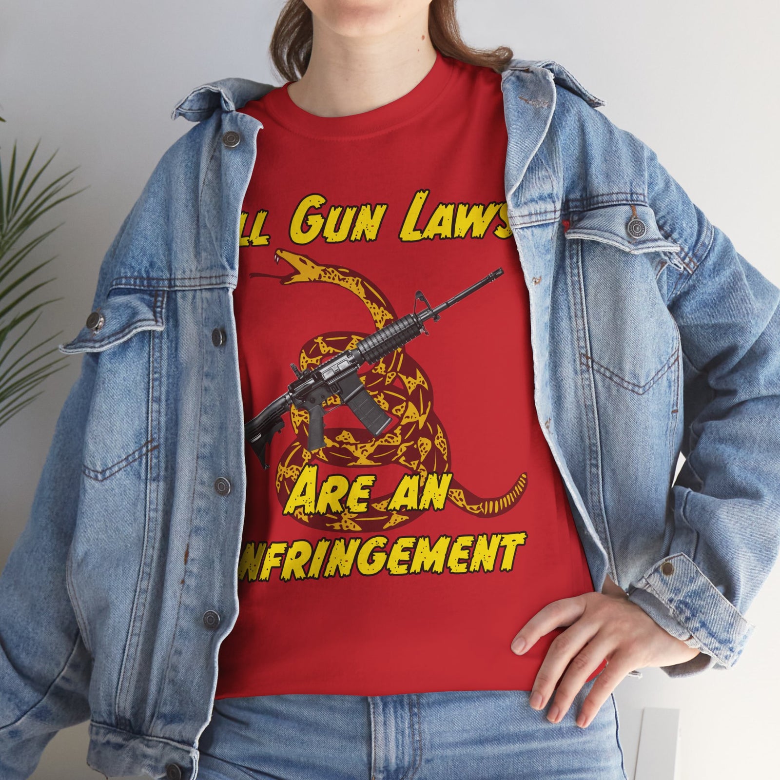 Judge Nap: All Gun Laws Are Infringements AR15 Gadsden T-Shirt