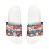 Patriotic Floral Slide Sandals — Women's Removable-Strap Summer Slides