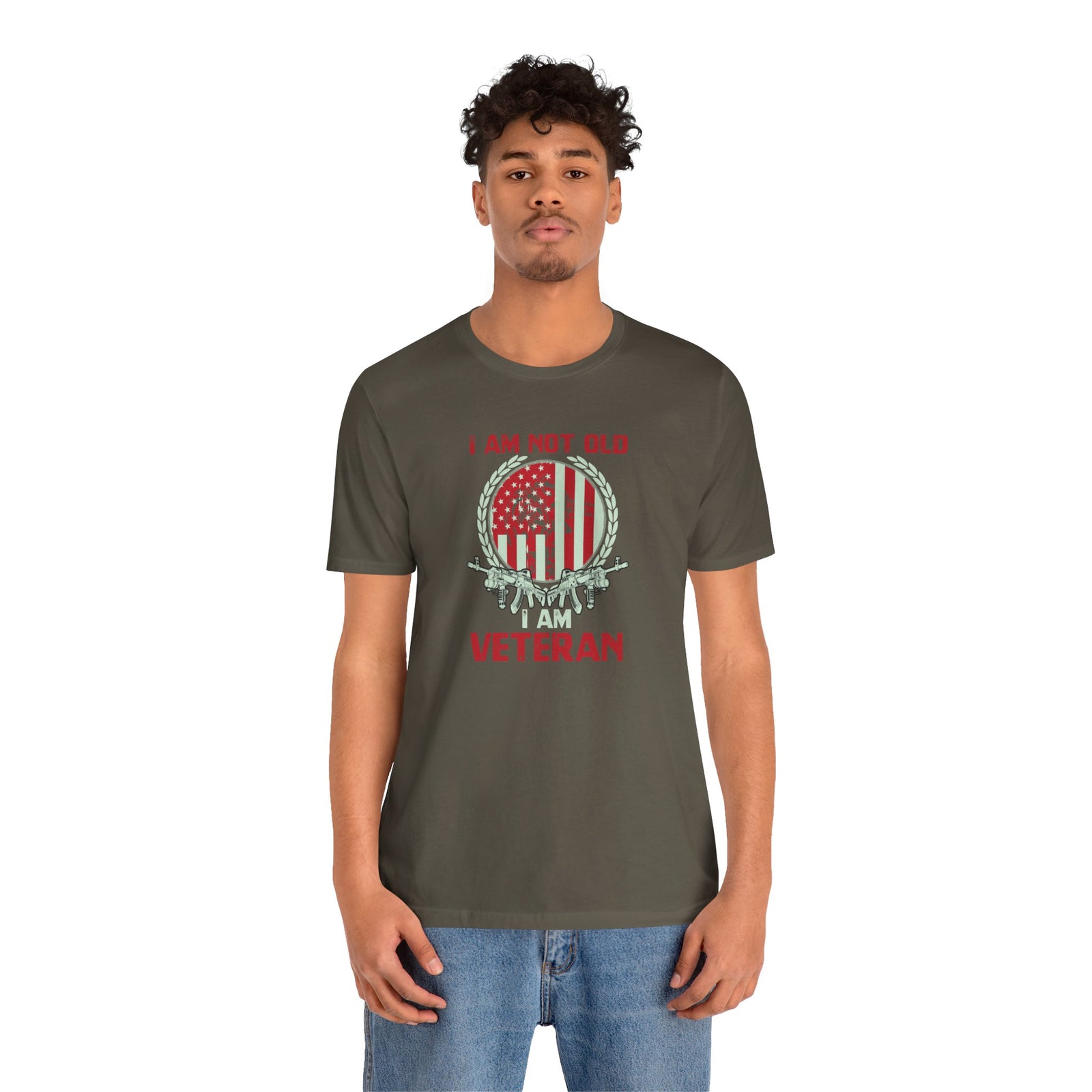Walton & Johnson: I Am Not Old, I Am Veteran T-Shirt