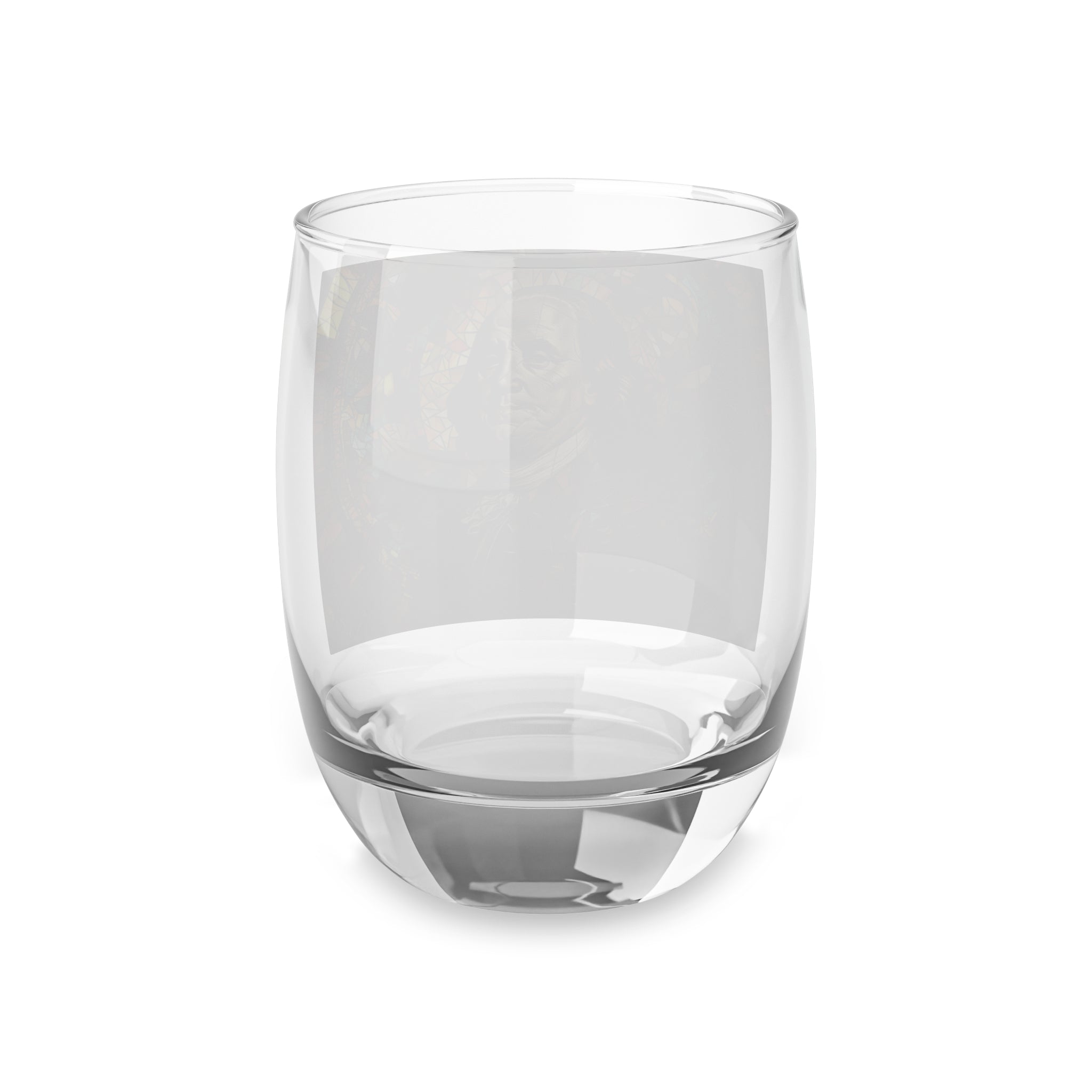 Benjamin Franklin Stained Glass Whiskey Glass - Founding Fathers Barware