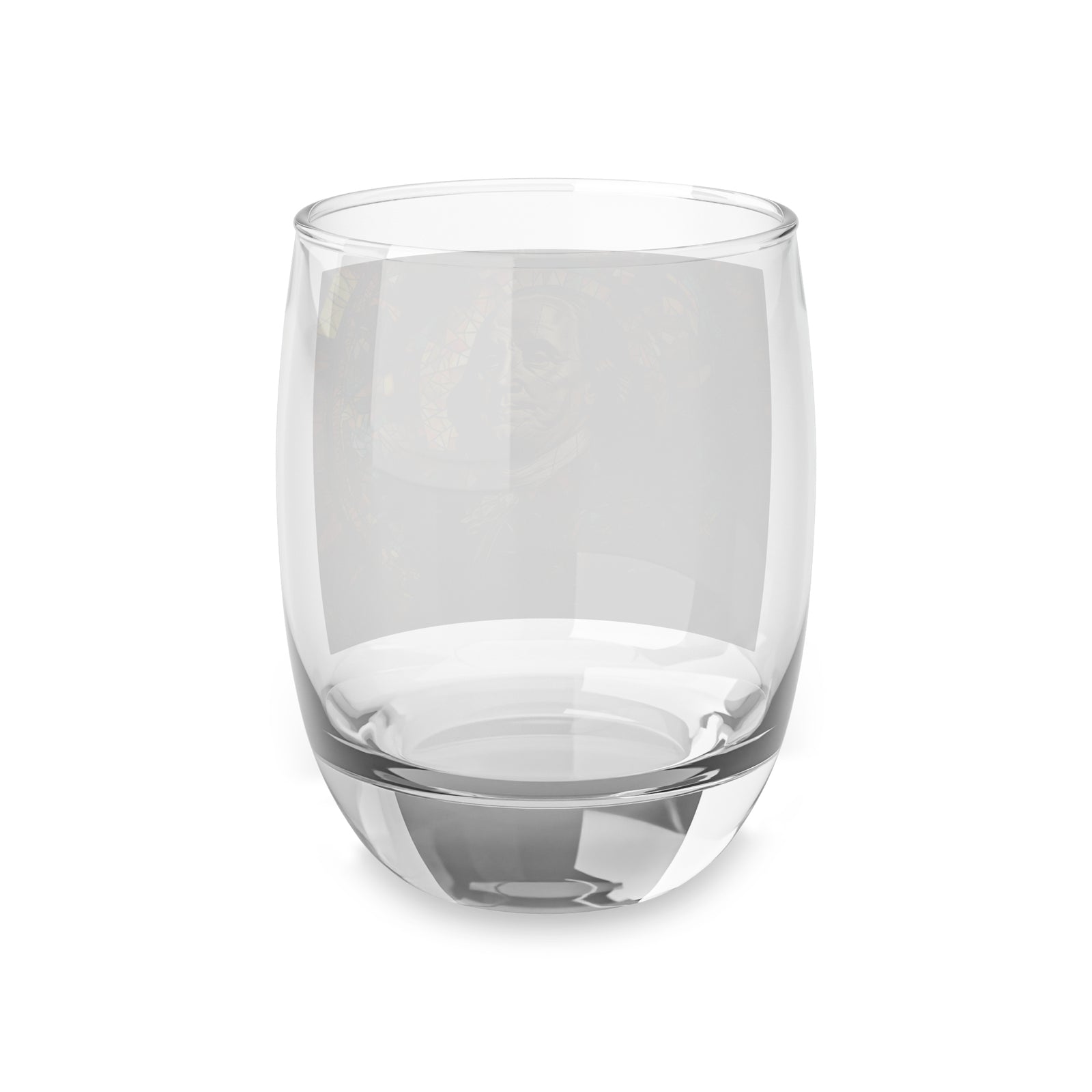 Benjamin Franklin Stained Glass Whiskey Glass - Founding Fathers Barware