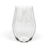 250th Anniversary Stemless Wine Glass — "Cheers to 250 Years" Commemorative Glass