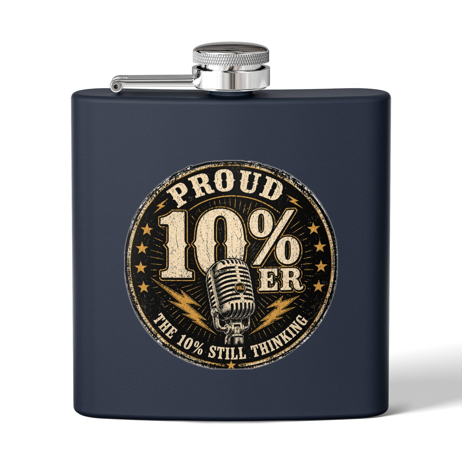 Walton & Johnson: Proud 10%er Flask