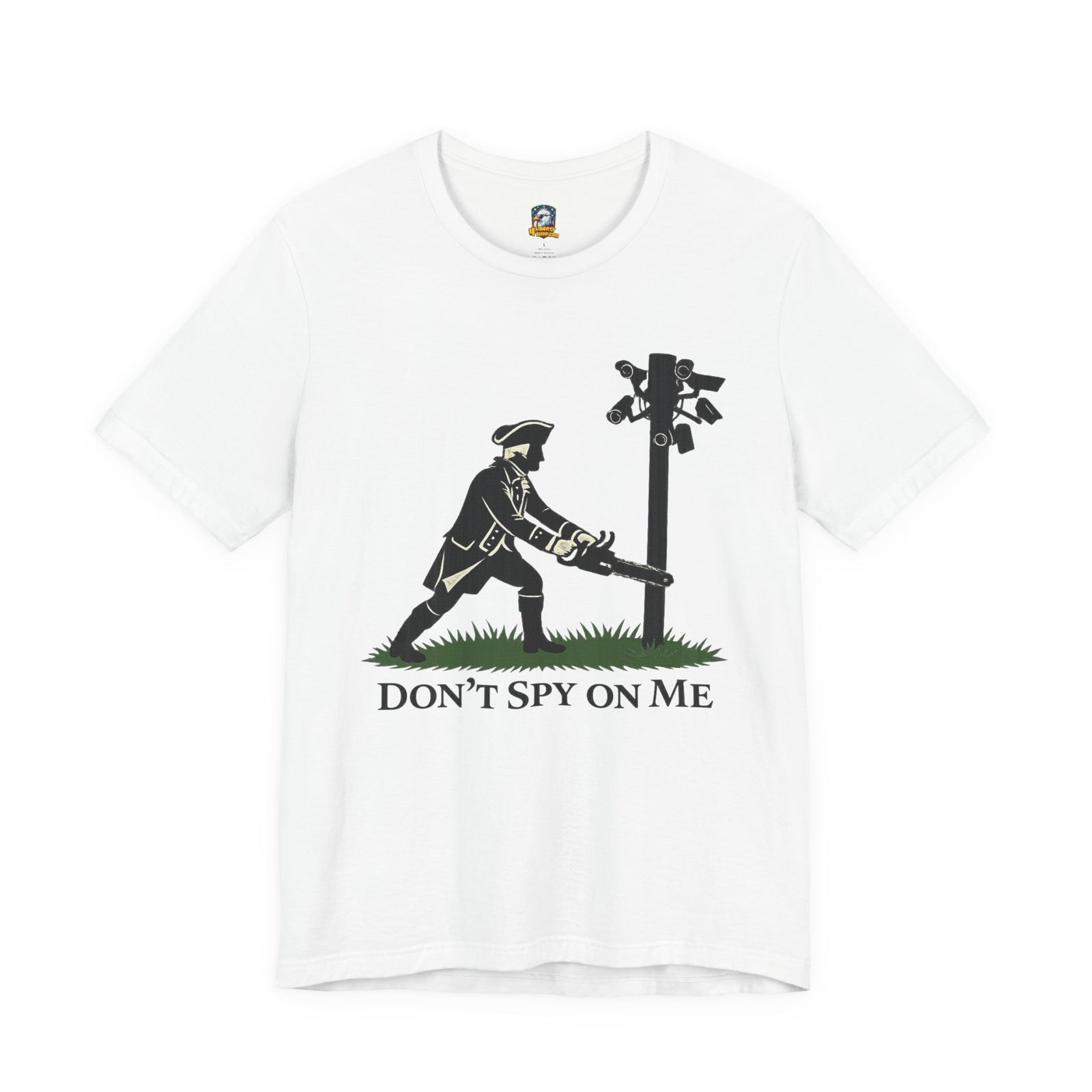 Wake Up Jeff City: Don't Spy On Me T‑Shirt - 4LibertyShop.com