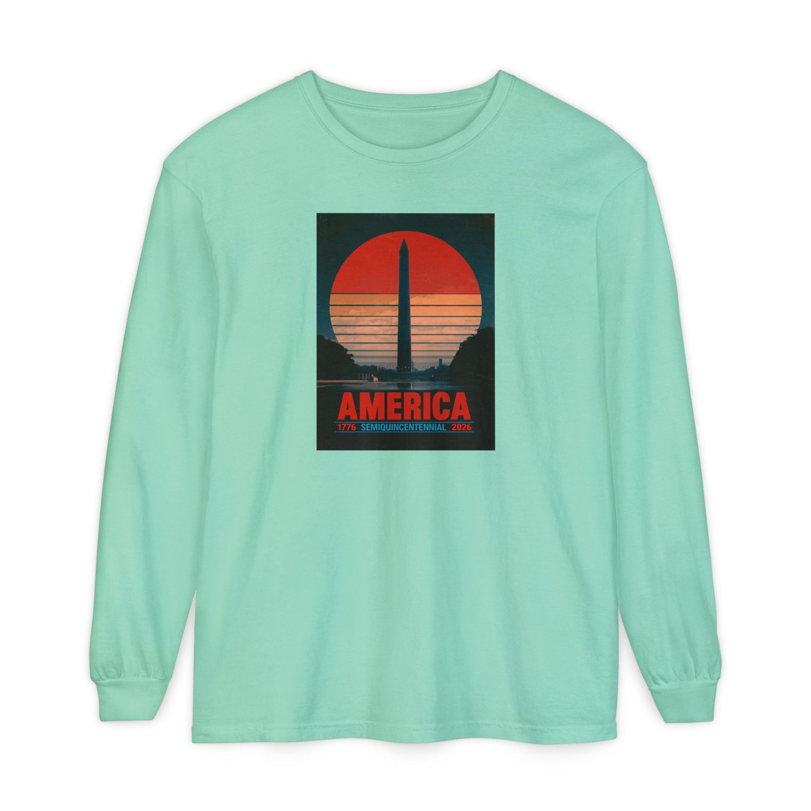 America 1776–2026 Semiquincentennial Long Sleeve T-Shirt
