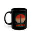 America 1776–2026 Semiquincentennial Black Ceramic Mug (11oz, 15oz)
