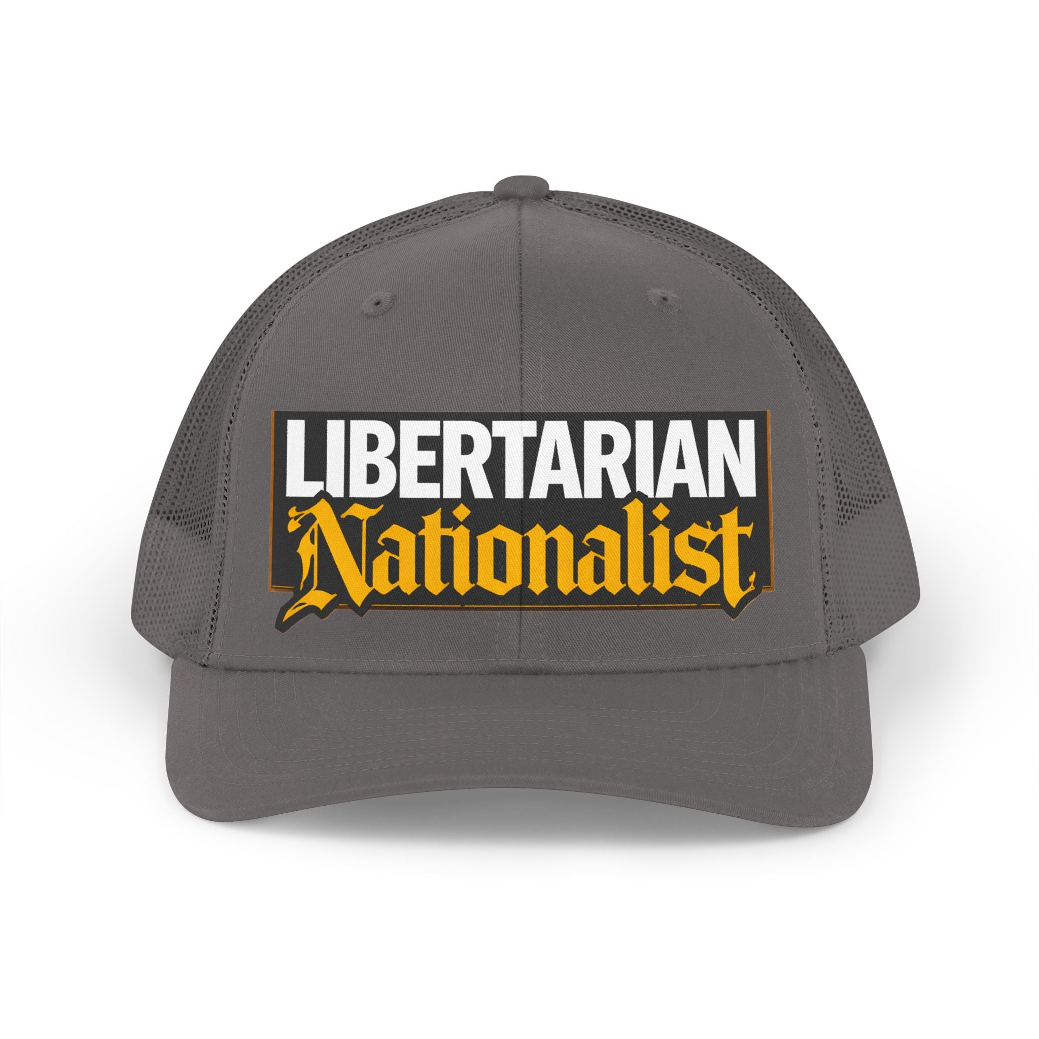 Trucker Hat - "Libertarian Nationalist" Retro Mesh Cap