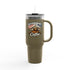 Insulated Travel Mug - "Less Government More Coffee" 40oz Stainless Tumbler
