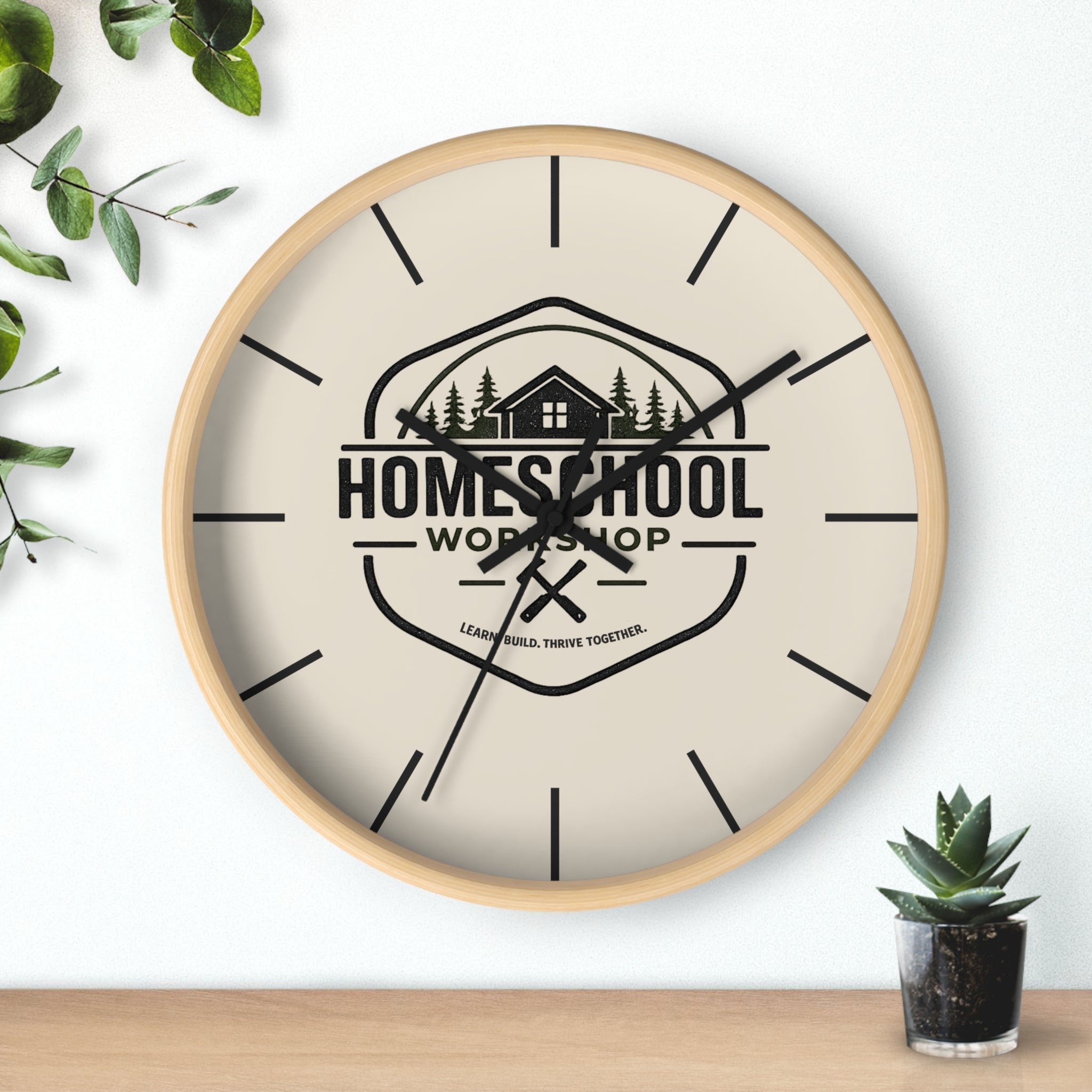 Homeschool Workshop: Workshop Wall Clock