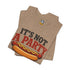 Funny Hot Dog T-Shirt — "It's Not a Party Until My Wiener Comes Out" Graphic Tee