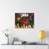 Javier Milei Space Marine in Davos Canvas Print