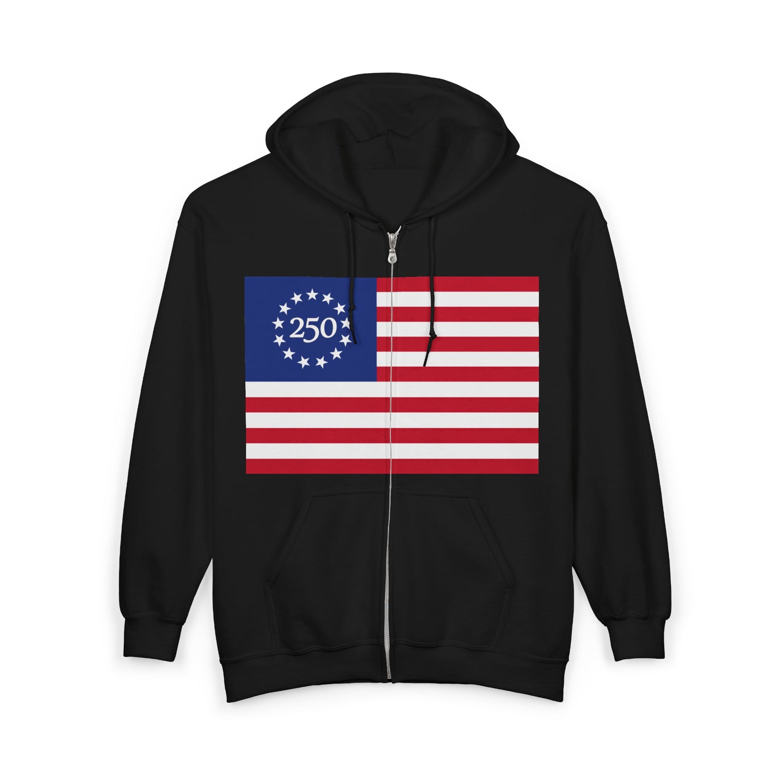 250th Anniversary American Flag Full-Zip Hoodie